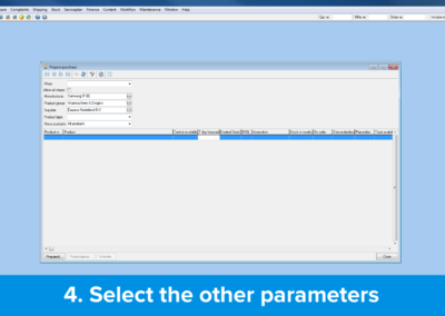 Step 4: Fill other parameters